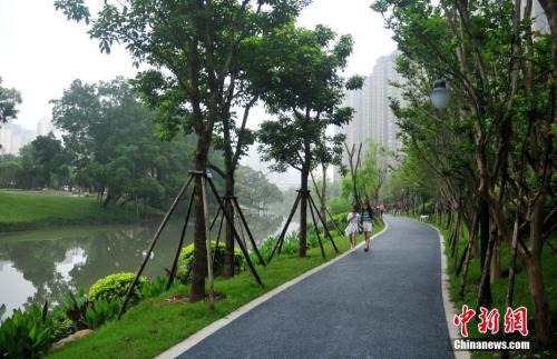 福州曾經(jīng)的垃圾河如今風景如畫